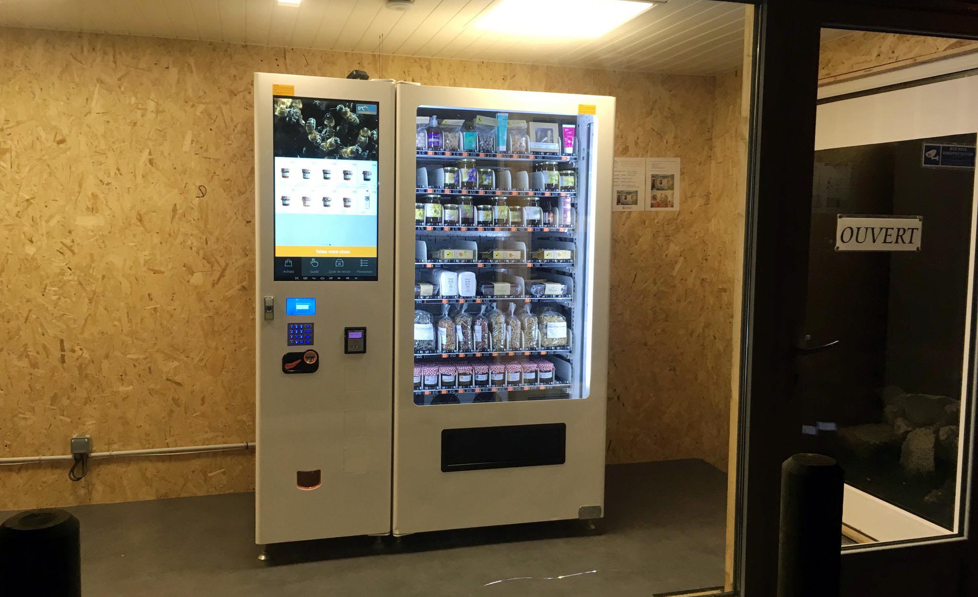 distributeur automatique de miel enfin mis en service le 19 mars 2019
