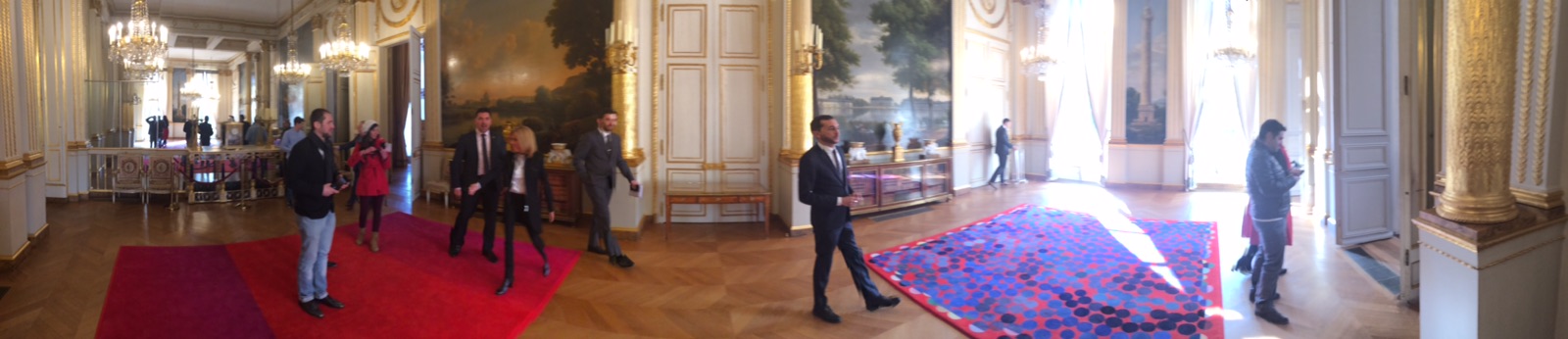 Flavien Durand était invité par le Président Macron