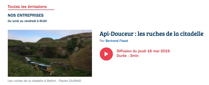 Flavien Durand sur France Bleu Belfort-Montbéliard